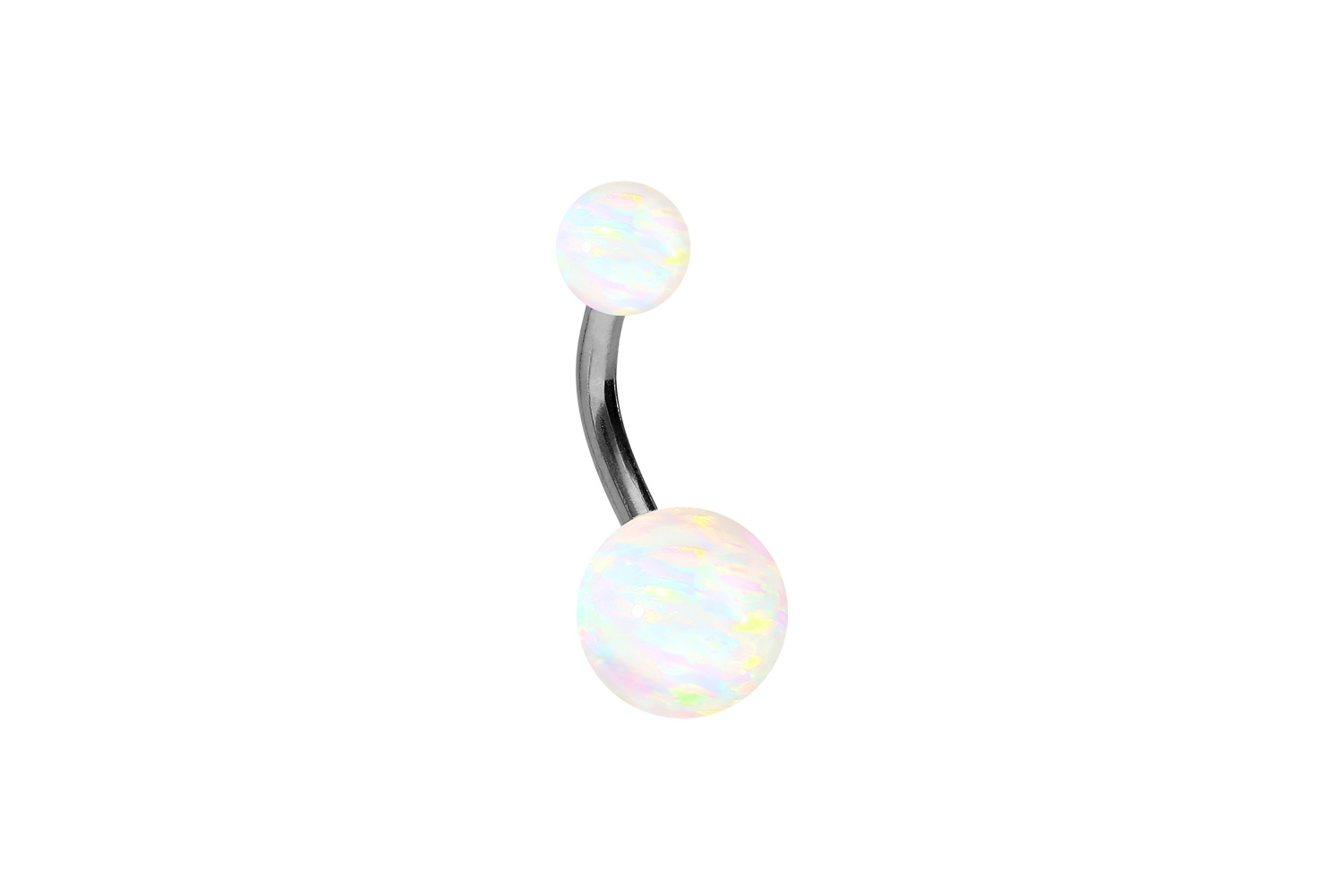 Titan Bananabell Piercing SYNTHETISCHE OPALE